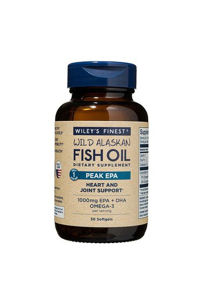 Wiley's Finest Wileys Wild Alaskan Fish Oil Peak Epa Softgels 30S