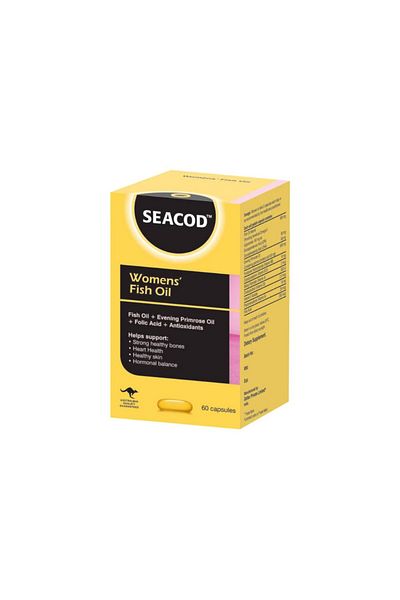 Geltec Seacod Womens Fish Oil 60S