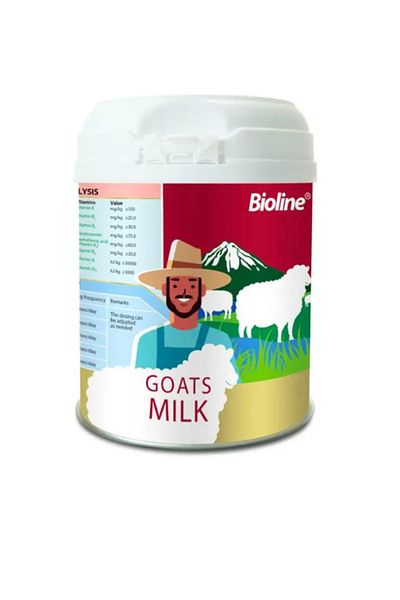 Bioline Dog & Cat Goat Milk Powder 200g - Immunity & Digestion Boost