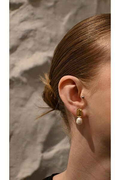 Store Luno İncili Küpe