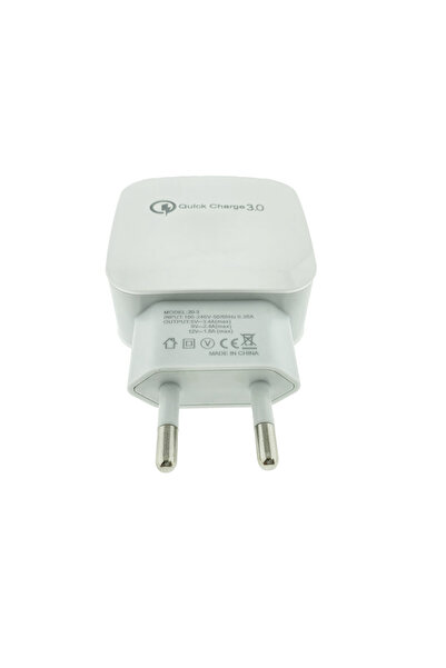 OEM Încărcător rapid de rețea, cu un port USB, QC 3.0, 3.4A, alb