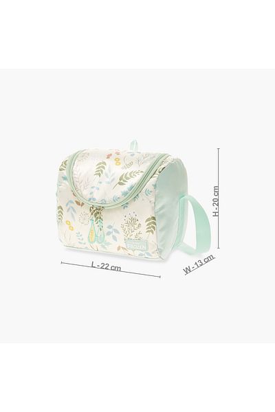 Disney Frozen Print Insulated Lunch Bag with Zip Closure and Adjustable Strap