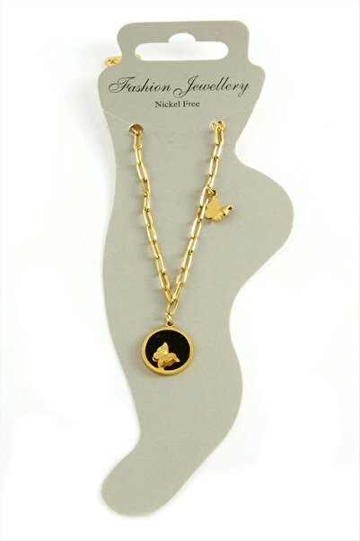 Eco Lounge Butterfly Luxury Steel Anklet