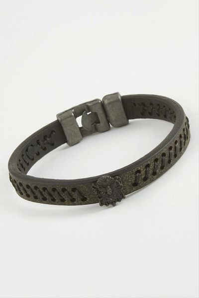 Enseb Ottoman Flag Quality Faux Leather Bracelet