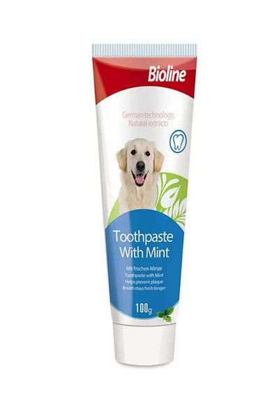Bioline Bioline Dental Care Set for Pets - 100g Mint Flavor Oral Hygiene Kit