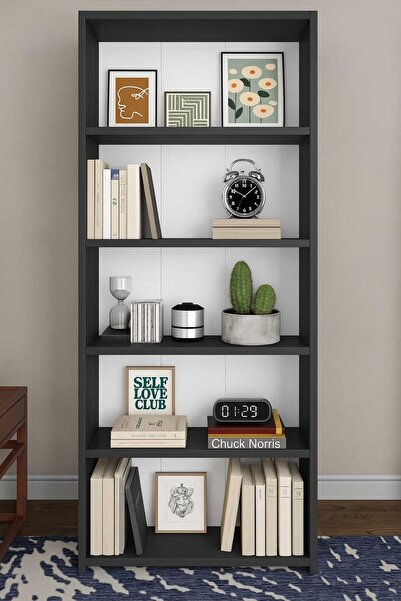 Remaks 5 Raflı Kitaplık ANTRASİT