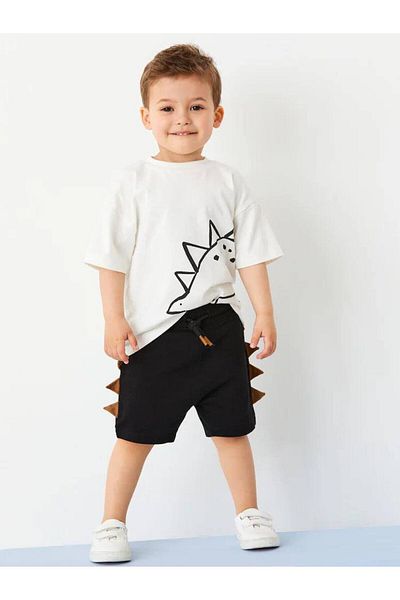 Weeny Muse Dino Shorts Suit