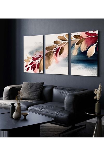 Hagen 4 Picturi Pictură de perete Picturi de bucătărie cu aspect de cadru Pictură modernă Pictură boemă Calitate premium