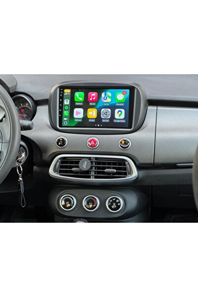 Carnavi FİAT 500X uyumlu  CARPLAY-ANDROİD AUTO DESTEKLİ MULTİMEDYA 4GB RAM 64GB HAFIZA