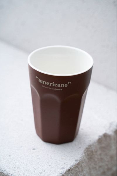 ACAR Blush Brown Porcelain Mug
