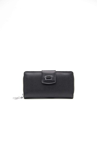Silver Polo WALLET/SKIN LEATHERSilver Polo BLACK Wallet & Card Holder