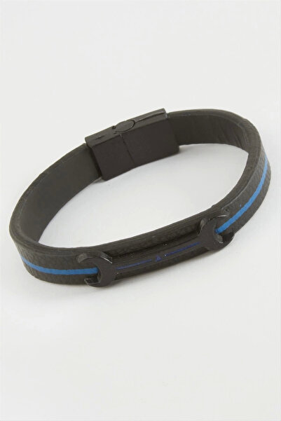 Eco Lounge Faux Leather Bracelet with Key Magnet