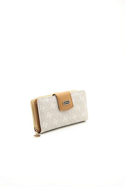 Silver Polo WALLET/LOGO PRINTEDSilver Polo STONE Wallet & Card Holder
