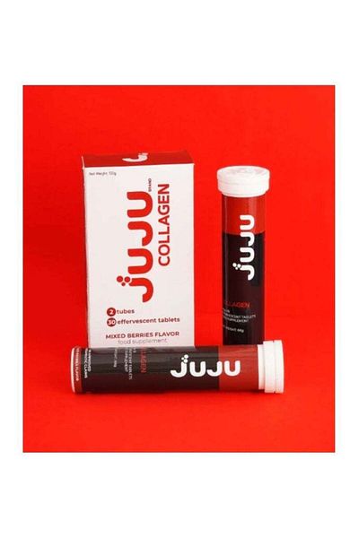 Juju Collagen Mixed Berries Flavor Food Supplement By Top Choice