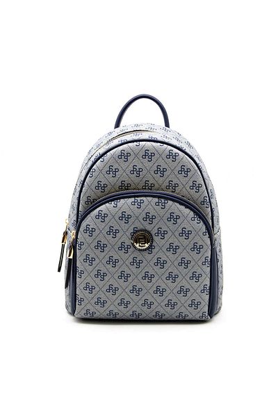 Silver Polo BACKPACK/LOGO PRINTEDSilver Polo BLUE Backpack