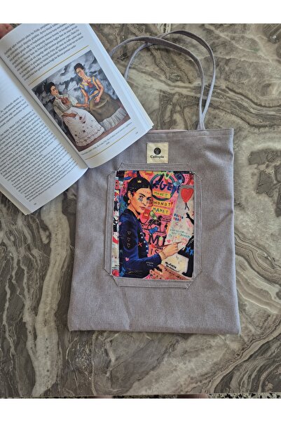 Calliopia Pop Art Sanat Çanta Frida Kahlo
