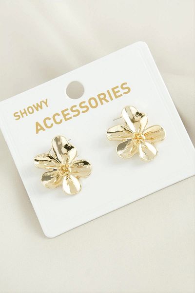 AC BOX Orchid Trend Metal Earrings