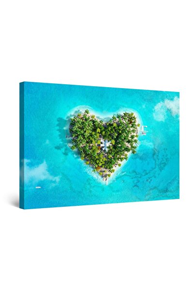 startonight Tablou DualView Startonight Insula Inima, 60 x 90cm
