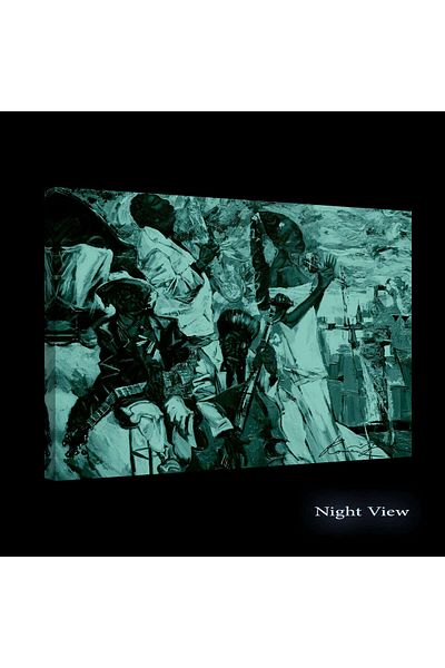 startonight Tablou DualView Startonight Solista Jazz, 60 x 90cm