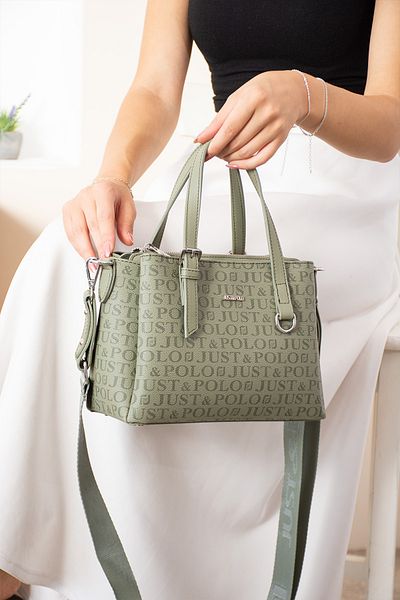 POLO CLUB Just Polo Women's Long Cross Strap 3 Compartment Shoulder & Hand Bag