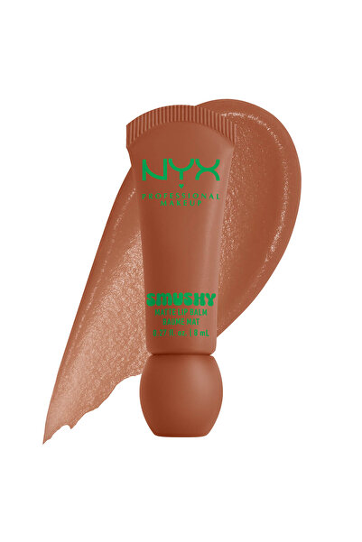 NYX Professional Makeup Smushy Matte Lip Balm, Soft Diffused Color, Matte Finish, Soft Smile
