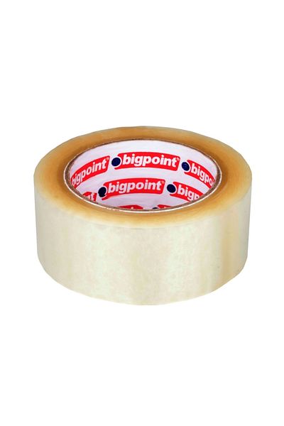 Bigpoint Duct Tape 45 mm X 100 m Transparent, High Durability