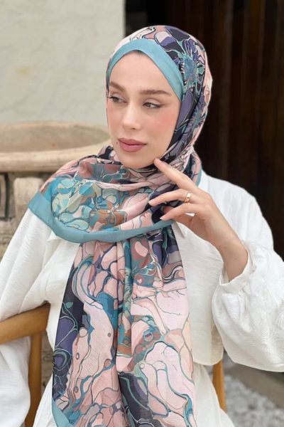 Tesettür Diyarı Alice Pattern Lina Shawl