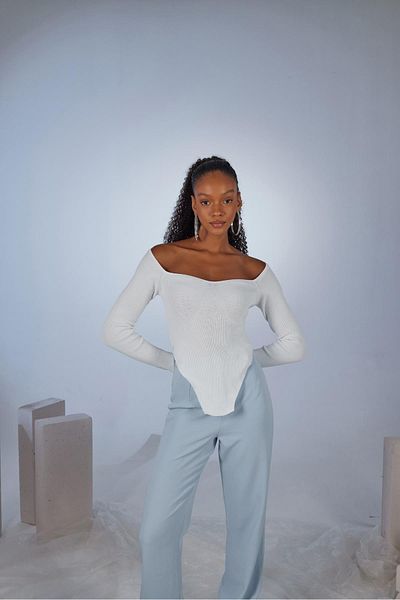 Markano Rolla Sweater White