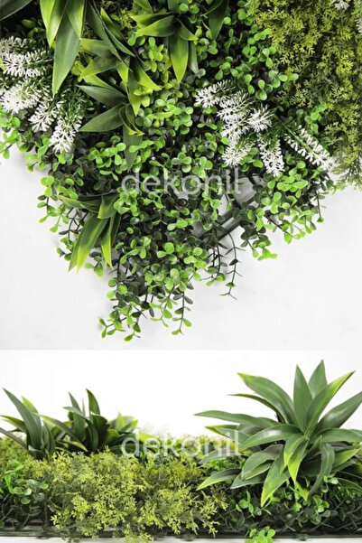 Dekonil Yapay Bitki & Çiçek Dikey Bahçe Paneli 50*100cm