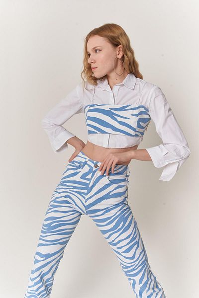 Markano Blues Bustier Blue