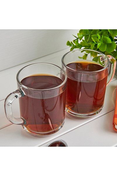 ORTAKÖY CENNETİ 240 ml Rayan Mug 6 Pieces Mug Cup with Handle