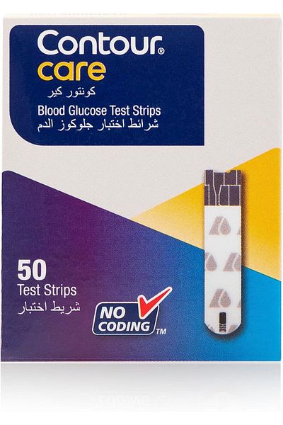 CONTOUR ASCENSIA CARE STRIPS 50'S