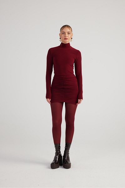 Markano Tami Dress Burgundy