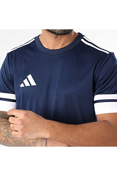 adidas Squa25 Jsy M Ανδρικό αθλητικό μπλουζάκι casual μαύρο