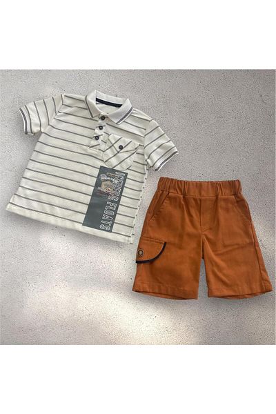 BİGÜMEX Boys' Summer Suit with Shorts