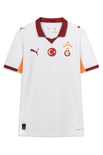 GSStore Galatasaray Puma 2025/2026 Sponsorsuz Beyaz Deplasman Forma