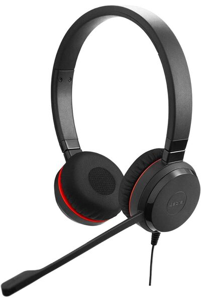 GÜMRÜK BEY Jabra. Evolve II Kablolu AUX Girişli Mikrofonlu Kulaklık Ofis Çağr...