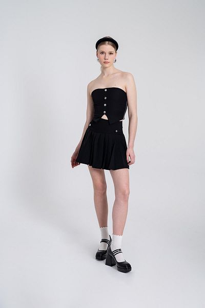 Markano Devon Shorts Skirt Black