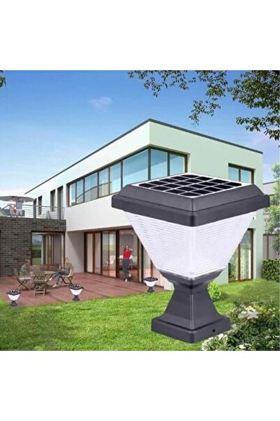 Cata CT-7315 30W Solar Bahçe Lambası Set Üstü Dış Mekan Aydınlatma Armatürü 6...
