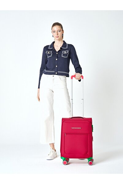 United Colors of Benetton Ultra Hafif Kumaş 3 Lü Valiz Seti