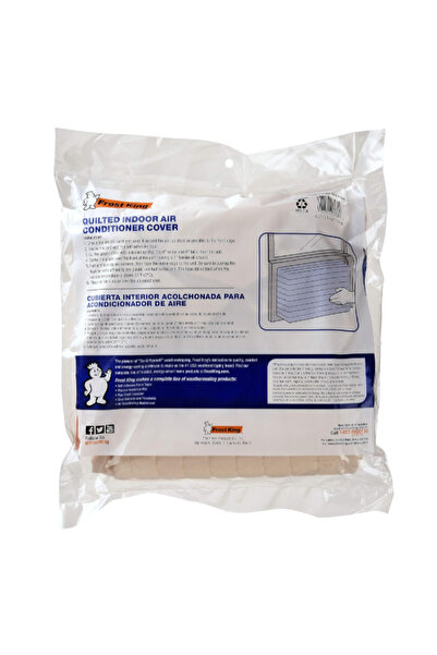 FROST KING Quilted Indoor Window Air Conditioner Cover 20 x 28 Inch