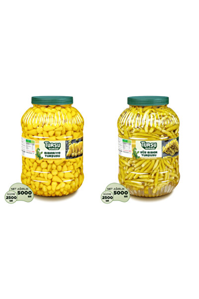 TURŞU DURAĞI Biberiye Turşusu 5KG - Süs Biberi Turşusu 5KG