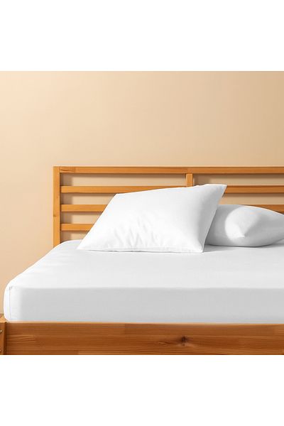 Lief Home 100% Cotton Single Fitted Sheet 120X200+30 |   50X70 Pillow Case (1 Piece)