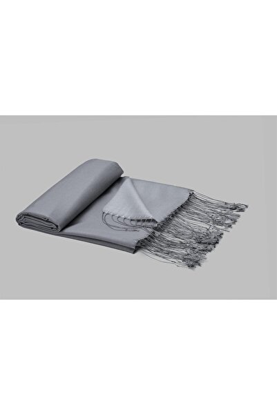 ARMANDA 100% Μεταξωτό Σάλι - Καπνιστό - Γκρι