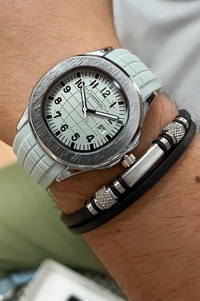 Choppers New Season Silicone Cord Mint Green Men's Watch Watch Gift Father's Day Gift