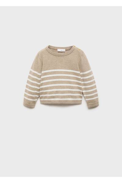 MANGO Baby Çizgili triko kazak