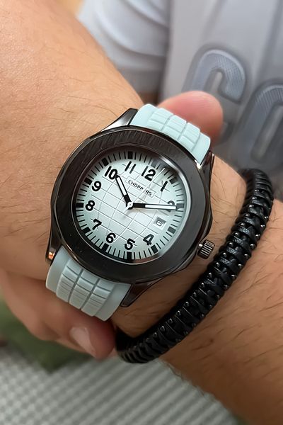 Choppers New Season Silicone Cord Mint Green Men's Watch Watch Gift Father's Day Gift