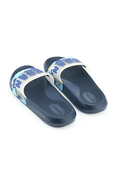 GEZER Papuci de baie pentru bărbați, de vară, din PU, pentru podea umedă, tip Ev, pentru grădină și piscină