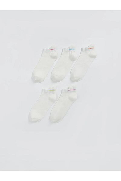 LC Waikiki Дамски чорапи до глезена LCW DREAM, 5 броя (S5)