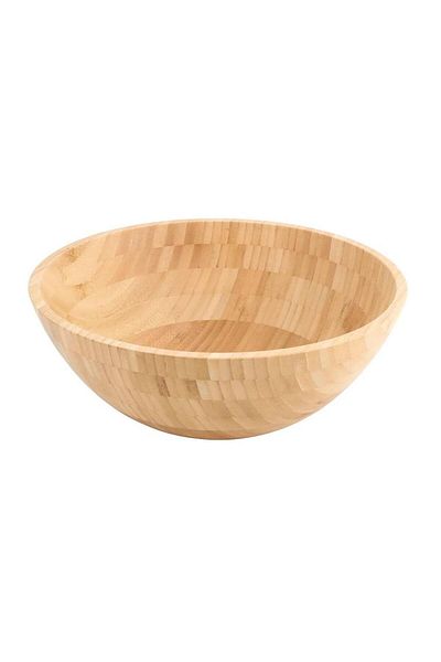 Altabi Bamboo Bowl Plenty Bowl Salad Fruit Snack Bowl 30 cm